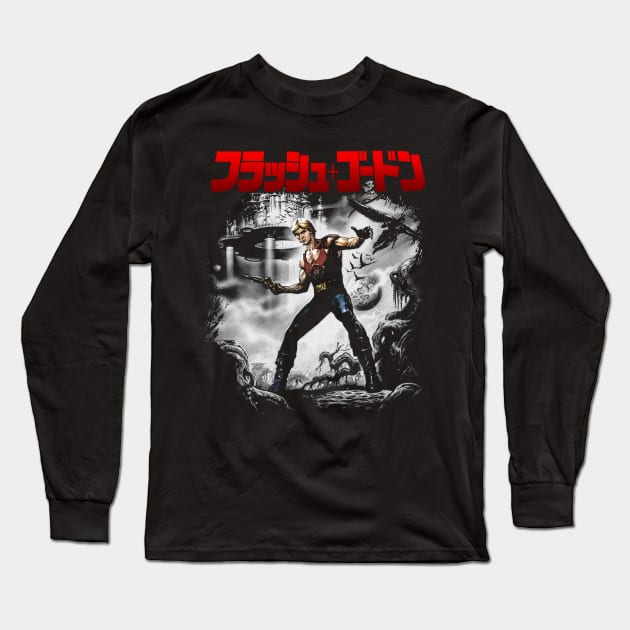 Flash Long Sleeve T-Shirt by outlawalien